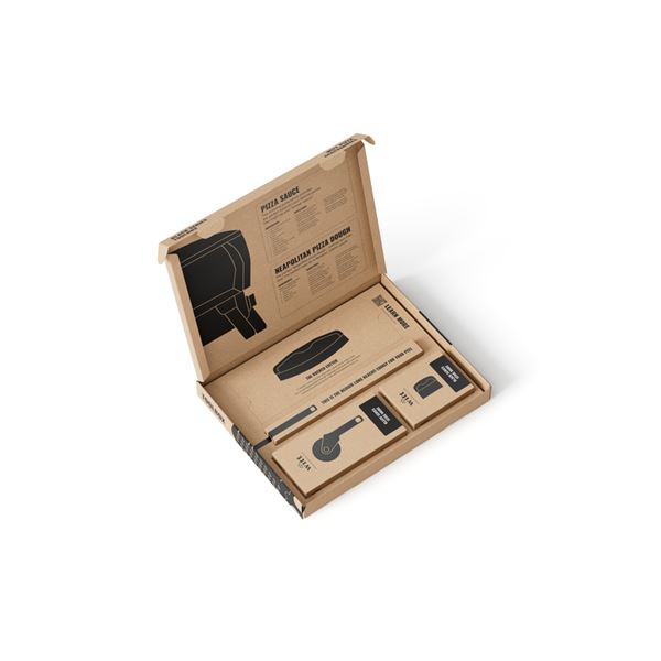 Witt Piccolo Rotante 13" - Mat Black incl. Toolbox 1 (12" peel, Cutter wheel, Dough scrap)