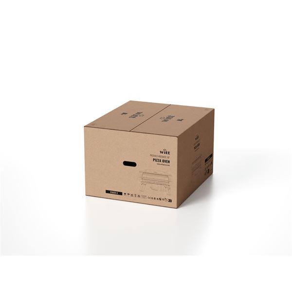 Witt Etna Rotante Control 16" - Mat Black incl. Toolbox 3 (14" peel, Cutter wheel, Dough scrap)