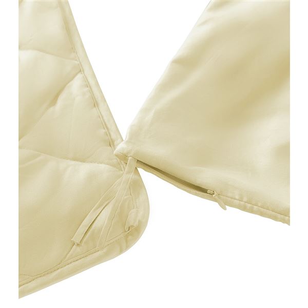 Membantu Organic Junior Weighted Blanket - Pale yellow