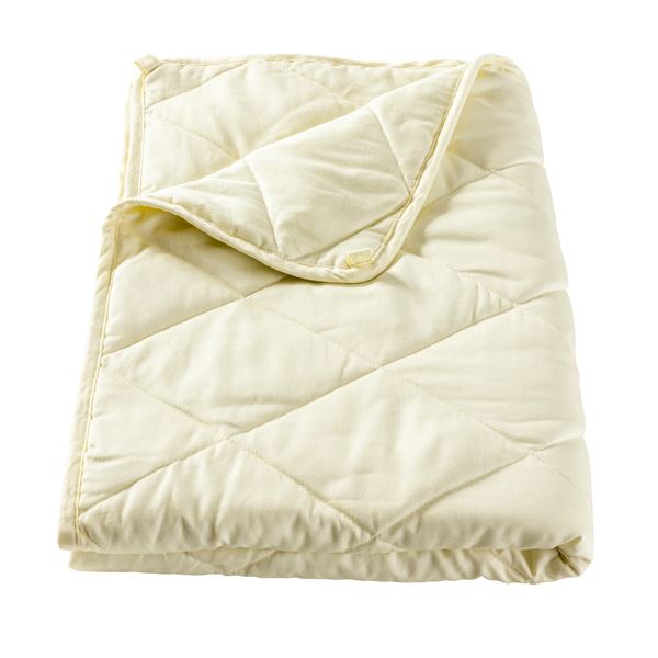 Membantu Organic Junior Weighted Blanket - Pale yellow