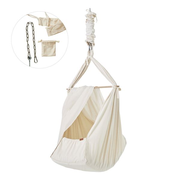 Membantu Premium Set 5 - Nature (Hammock premium Nature, Ceiling kit)