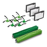 iRobot Roomba W series - Replenishment kit - 2 roller brushes, 6 edge brushes, 3 filters