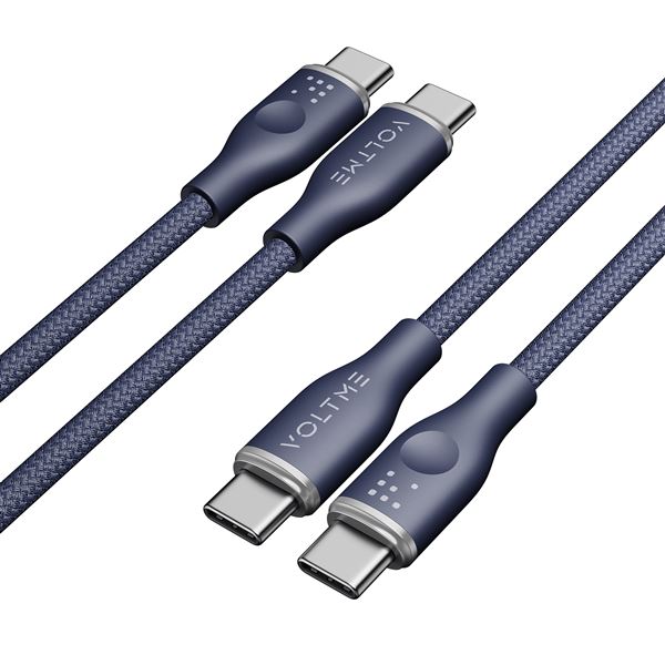 Voltme Powerlink Rugg Series CTC 3A/60W 1,0m (blue)