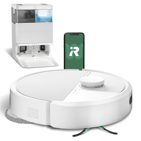 iRobot Roomba Plus 405 Combo + AutoWash dock (White)
