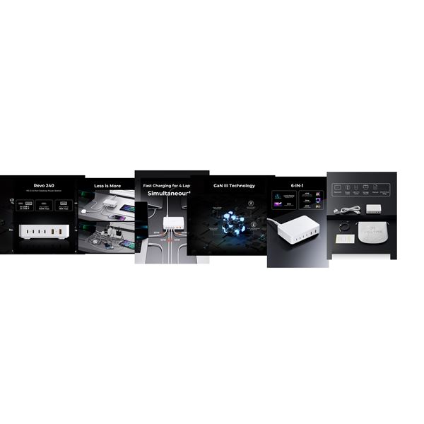 Voltme Revo 240 PD3.1 4C2A 240W EU (white)