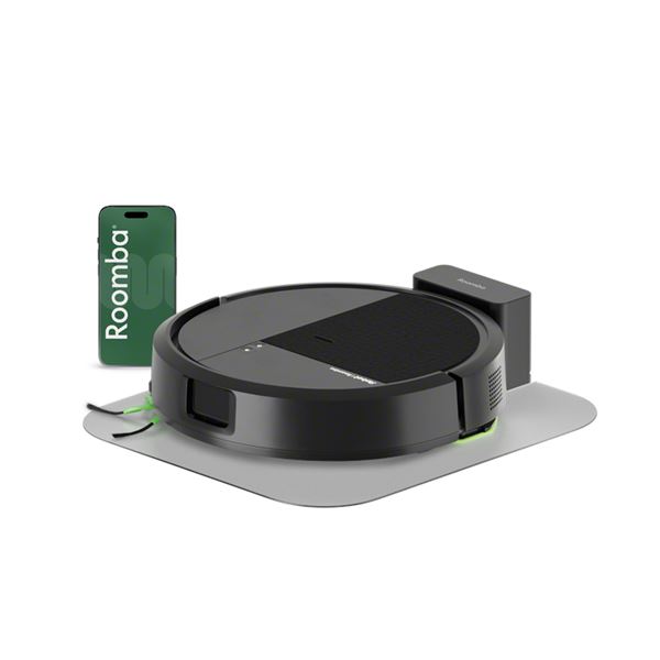 iRobot Roomba 115 Combo + Charge dock (black)